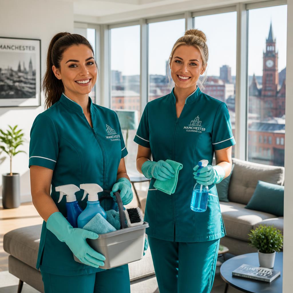 M&M Cleaning Services team in Manchester